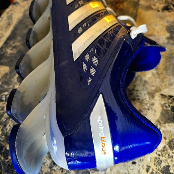 Adidas mens Springblade Navy Blue - Picture 8 of 11
